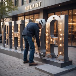 Лазерная резка для наружной рекламы: объёмные буквы, вывески, световые короба, декор фасадов