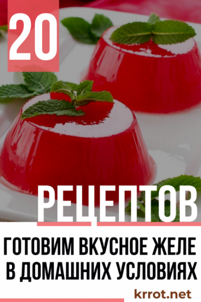 Готовим желе в домашних условиях: 20 очень вкусных фруктовых рецептов и заготовок на зиму